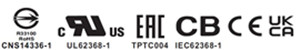 Meanwell SE-1000 Series Mechanical Diagram